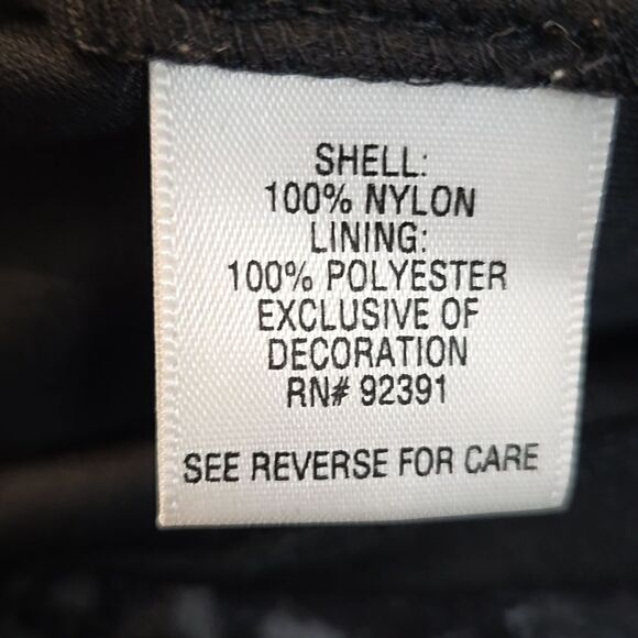 Material Girl Black Sequin Crop Blouse - Picture 7 of 8